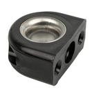 Revestido em aço inoxidável Fairlead Ronstan de 14 mm (9/16) ID Black