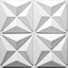 Revestimento 3D Poliestireno Mini Estrelar m²