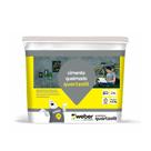 Revestimento acrílico semi-brilho cimento queimado cinza escuro 4,5Kg Quartz - Weber Quartzolit Revestimento acrílico semi-brilho cimento queimado cinza escuro 4,5Kg Quartz - Weber Quartzolit