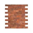 Revestimento Cerâmica Natural - Tijolinho Sierre Rustici 7x22cm Marrom/Terracota Revestimento Cerâmica Natural - Tijolinho Sierre Rustici 7x22cm Marrom/Terracota