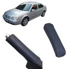 Revestimento Couro Capa Alavanca Freio De Mão Volkswagen Bora 2001 a 2011
