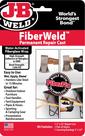 Revestimento de fibra de vidro J-B Weld FiberWeld Permanent Repair Cast