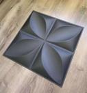Revestimento De Parede Adesivo Placas Decorativas Modulares Kit C/50 Unids