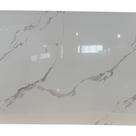 Revestimento Decorativo 3d Premium Placa Marmorizada Calacatta 244cm X 122cm 2,97m² de Cobertura
