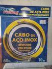 Revestimento em nylon transparente- Cabo de aço inox
