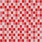 Revestimento Pastilhas de Vidro em tons de Vermelho 3,00m