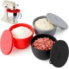 Revestimentos de silicone HOZODO para batedeira KitchenAid de 5 qt, 3 peças