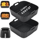 Revestimentos de silicone para Ninja Air Fryer Pro 5QT AF141, AG301