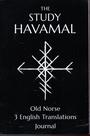 Revista UrGod The Study Havamal: nórdico antigo original + 3 traduções