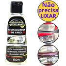 Revitalizador De Farol Carro Tira Amarelado Não Precisa Lixar