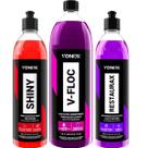 Revitalizador Shiny Brilho Shampoo V-Floc Restaurax Vonixx