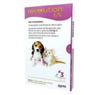 Revolution 6% Antipulgas para Cães e Gatos Filhotes até 2,5kg Zoetis 3 Pipetas