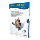 Revolution 6% Azul Gatos de 2,6 até 7,5KG 3 Pipetas
