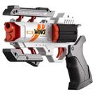 Revólver de brinquedo Soft Bullet VISPHYLY Safe Foam Blaster branco Revólver de brinquedo Soft Bullet VISPHYLY Safe Foam Blaster branco