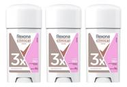 Rexona Clinical antitranspirante creme Classic 58g kit c/3