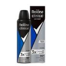 Rexona Clinical Desodorante Aerosol Clean Men Azul 150ml