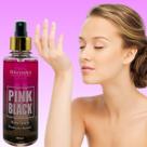 Rhenuks Body Splash Pink Black 200ml Perfume Corporal Spray Feminino