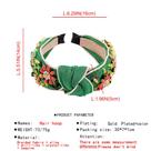 Rhinestone Crystal Wide Headbands Knot Turban Fashion Vint