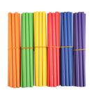 Rhythm Sticks TDOCK 60 unidades para crianças Wood Lummi 30 cm 6 cores