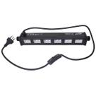 Ribalta led uv 6 leds luz negra showtech x6ng Ribalta led uv 6 leds luz negra showtech x6ng
