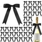 Ribbon Bows Riceshoot 50 peças de cetim 12,7 x 17,78 cm com gravata torcida
