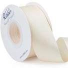 Ribbon Ribbli Ivory Cetim de dupla face 1,5 cm x 22,86 cm