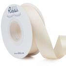 Ribbon Ribbli Ivory Cetim de dupla face 2,54 cm x 22,86 cm Ribbon Ribbli Ivory Cetim de dupla face 2,54 cm x 22,86 cm