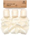 Ribbon Vitalizart Silk Satin 2,54 cm x 13,72 m branco creme Ribbon Vitalizart Silk Satin 2,54 cm x 13,72 m branco creme