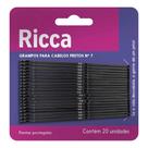 Ricca Grampo Para Cabelo Preto Nº 7 Ricca Grampo Para Cabelo Preto Nº 7