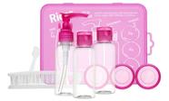 Ricca kit de viagem bordo com 7 peças frascos + brinde