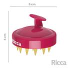 Ricca shampoo brush massageador de couro cabeludo