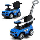 Ride on Push Car Olakids 4 em 1 com buzina, música e luzes marinhas