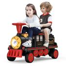Ride On Train ANPABO de 2 lugares 12V com assento ajustável em altura