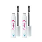 Rímel Dabalash Daba Duo à prova d'água 24 horas 13 mL x 2 muito preto