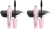 Rímel wet n wild Mega Volume Waterproof Very Black 6mL x2
