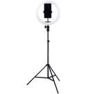Ring Light 10 Pol 120 Led Usb 3500k 5500k com Tripé e Suporte Celular