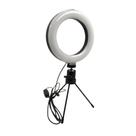 Ring Light 16cm/06 Polegadas+ Tripé De Mesa