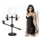 Ring Light Com Suporte Para Celular 6 Polegada Iluminador Ring Light Com Suporte Para Celular 6 Polegada Iluminador