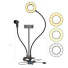 Ring Light Greika com Suporte De Celular e Microfone AL06II