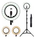 Ring Light Iluminador Led 10 Polegadas 26Cm Com Tripé Até 2M