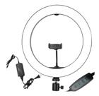 Ring Light Led 35cm Controle Cor E Luz Com Tripé Iluminador