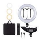 Ring Light LED Bicolor Iluminador 54cm com 3 Suporte para Celular TPFOTO