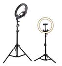 Ring Light Led Iluminador 12 Polegadas 1,8m Tripé 180cm - Interponte