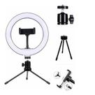 Ring Light Led Mesa Tripé Suporte Celular 8 Polegadas 20 cm