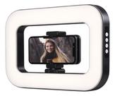 Ring Light Portátil Retangular Com Suporte Para Celular Led