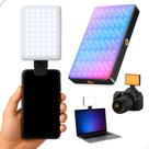 Ring Light Rgb Mini Luz De Led Portátil Para Gravação Fotos E Selfie