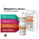 RIOQUIMICA - Riozyme IV e Neutro Detergente Enzimático Esterilização Limpeza Instrumentos - 1 litro