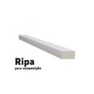 Ripa Poliestireno Branca Santa Luzia 280cmX30mmX16mm (02un)