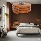 Ripado Laminado Eva Autocolante Bronze Magma 10cm -15 Metros