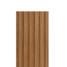 Ripado Mdf 1,2x5,5cm Louro Freijó Eucatex 2,70 Metros